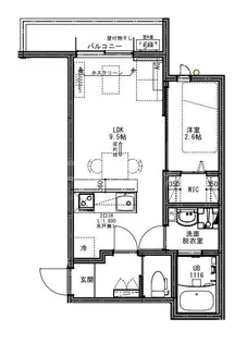 ソア南流山【3階】の間取り