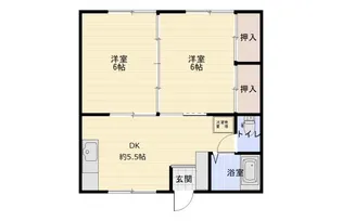 千葉県市原市姉崎【アパート】の間取り