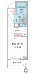 東京都中野区南台3【マンション】の間取り