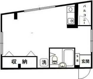 ライフピアモア武蔵小山【3階】の間取り
