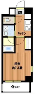 東京都大田区南六郷3【マンション】の間取り