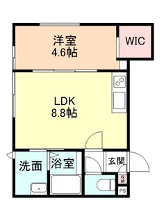 リセンス太閤山【2階】の間取り