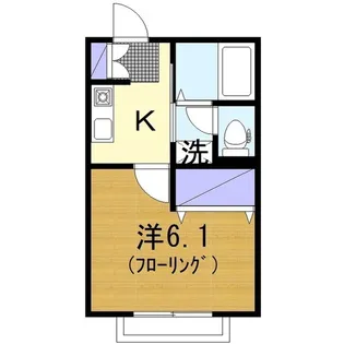 ベルパエーゼ【1階】の間取り