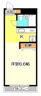 東京都小金井市貫井北町2【マンション】の間取り