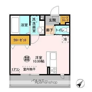 エル・ドラド【3階】の間取り