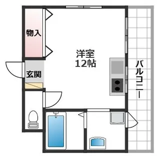 ルリアン【6階】の間取り