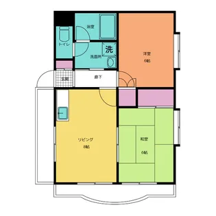 ツカサビル【4階】の間取り