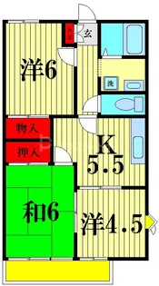 グランハイムA棟【2階】の間取り