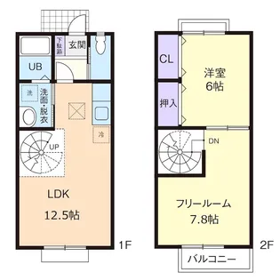 プライム・ガーデン河口湖Aの間取り