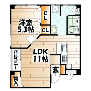 Rino Grande【3階】の間取り