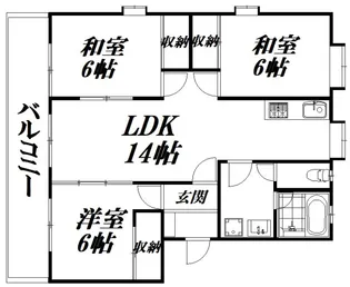 静岡県浜松市中央区曳馬5【マンション】の間取り