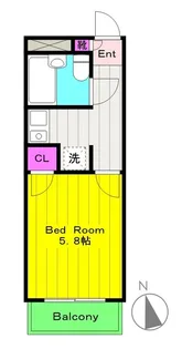 プルミエール2番館【3階】の間取り