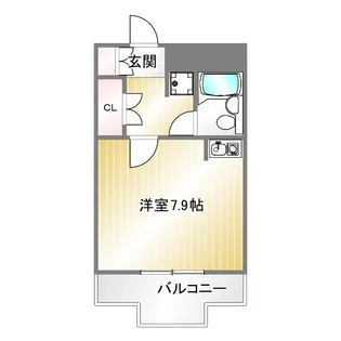藤和シティコア神戸中道通【8階】の間取り
