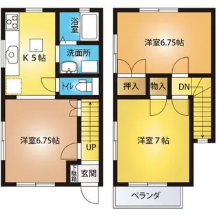 埼玉県蓮田市大字黒浜【一戸建】の間取り