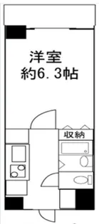 ドミール西馬込【1階】の間取り