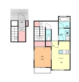 アクアハウス【2階】の間取り