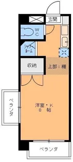 ハイツフォーラム【5階】の間取り