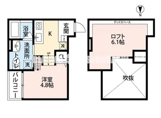 Grand Jete天王寺東【1階】の間取り