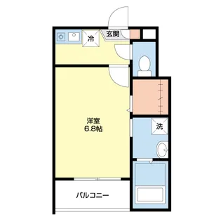 Forest Park Hills【1階】の間取り