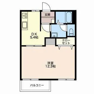 レゾルム【2階】の間取り