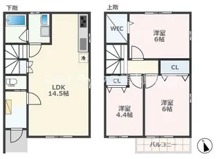 熊本県熊本市南区上ノ郷1【一戸建】の間取り