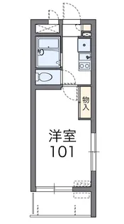ヒルサイド松尾II【4階】の間取り