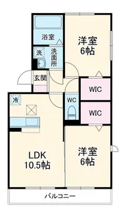 CHコート【1階】の間取り