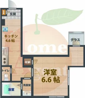 東京都中野区本町3【マンション】の間取り