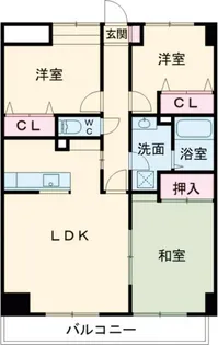ロータスハウス【6階】の間取り
