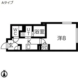 リヴシティ中村公園【5階】の間取り