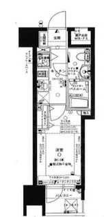 グローベル新大久保マスターズゲート【5階】の間取り