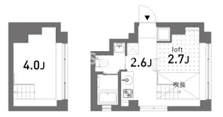 APARTMENT O2 east【1階】の間取り