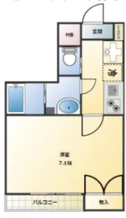 Fusion練馬桜台【4階】の間取り