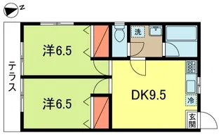 セルカ【1階】の間取り