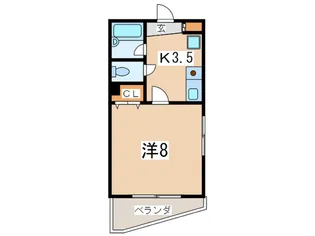 Yokohama Motomachi Garden 12【3階】の間取り