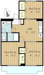 Ninety相模大野【1階】の間取り