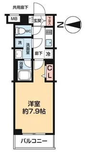 ARCOBALENO NERIMA【2階】の間取り