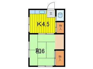 神藤荘【1階】の間取り