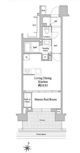 ドゥーエ西馬込【1階】の間取り