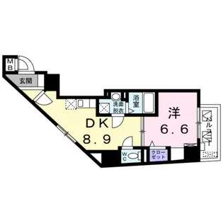 グランドルチェ駒込【12階】の間取り