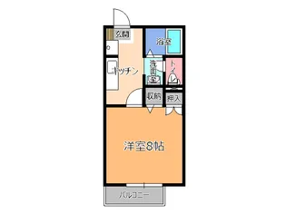 ローズマリー【2階】の間取り