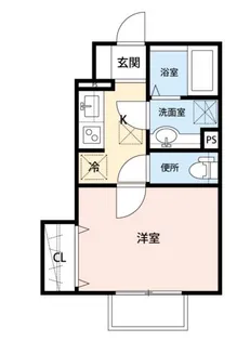 グランシャリオ津田沼【2階】の間取り