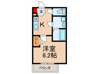 ブランシュオレ【3階】の間取り