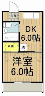 アクアシティ立川南【3階】の間取り