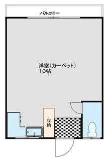 和田マンション【1階】の間取り