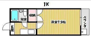 年見サンハイツ【2階】の間取り