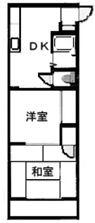 豊円コート【1階】の間取り