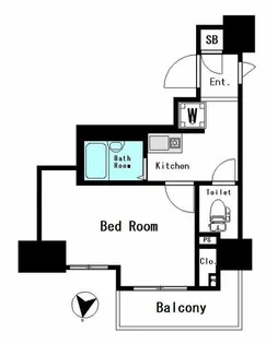 サンテミリオン目白【10階】の間取り