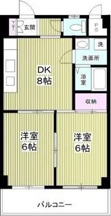 メゾン本厚木【1階】の間取り