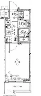ルーブル都立家政弐番館【3階】の間取り